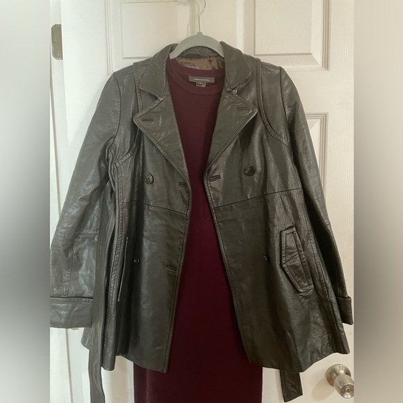Armani exchange leather jacket - Picture 2 of 8